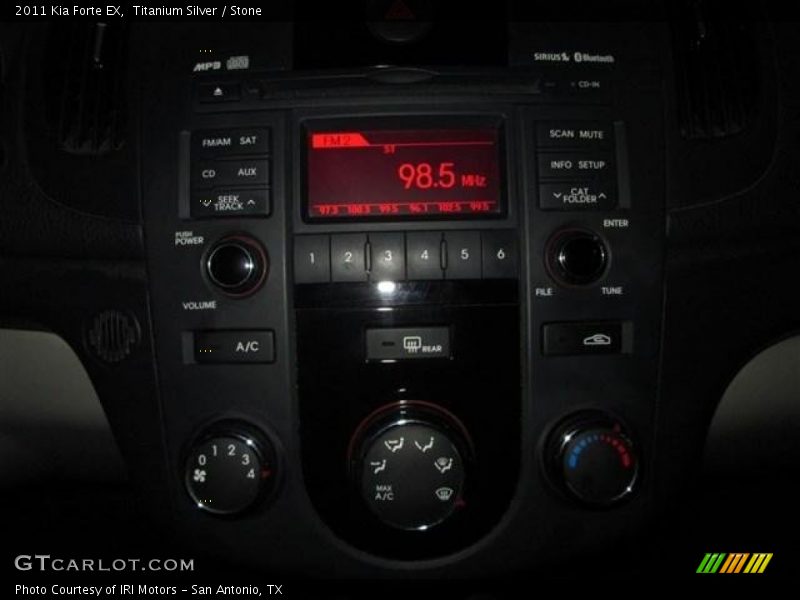 Titanium Silver / Stone 2011 Kia Forte EX