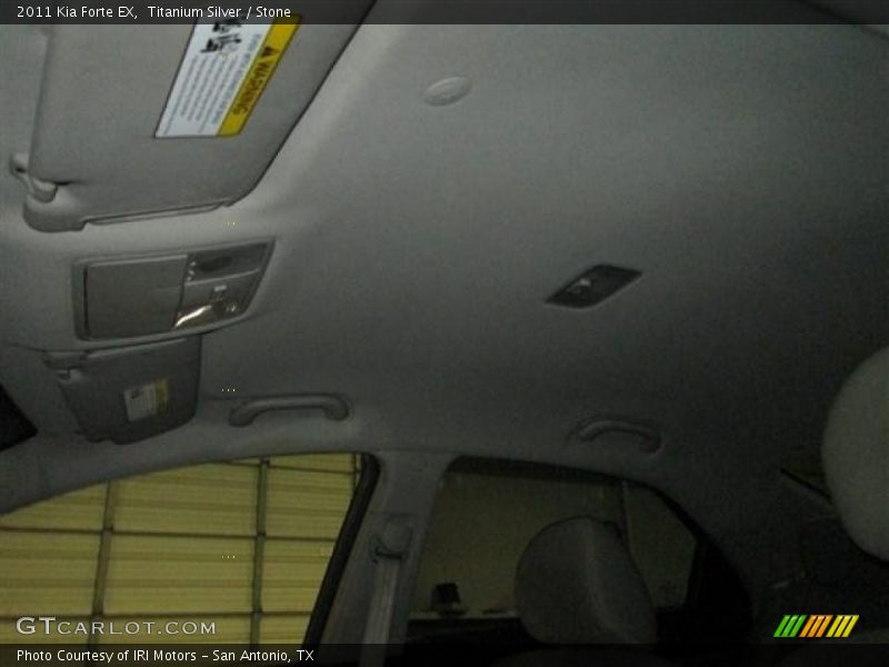 Titanium Silver / Stone 2011 Kia Forte EX