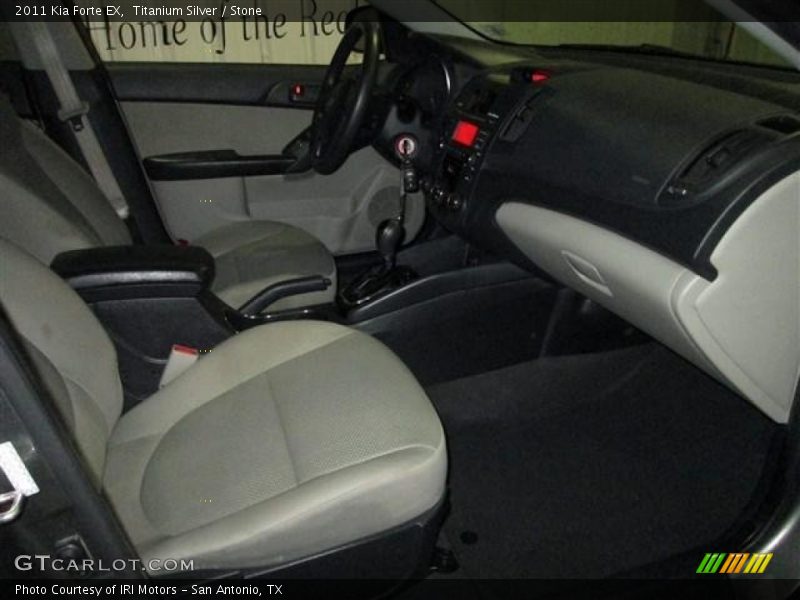 Titanium Silver / Stone 2011 Kia Forte EX