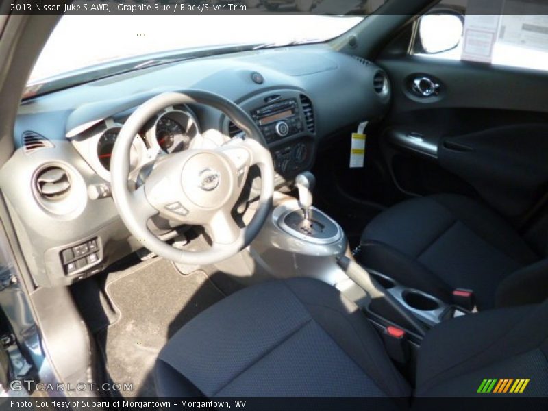 Graphite Blue / Black/Silver Trim 2013 Nissan Juke S AWD