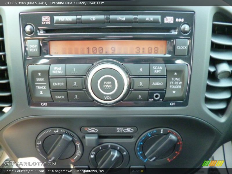 Graphite Blue / Black/Silver Trim 2013 Nissan Juke S AWD