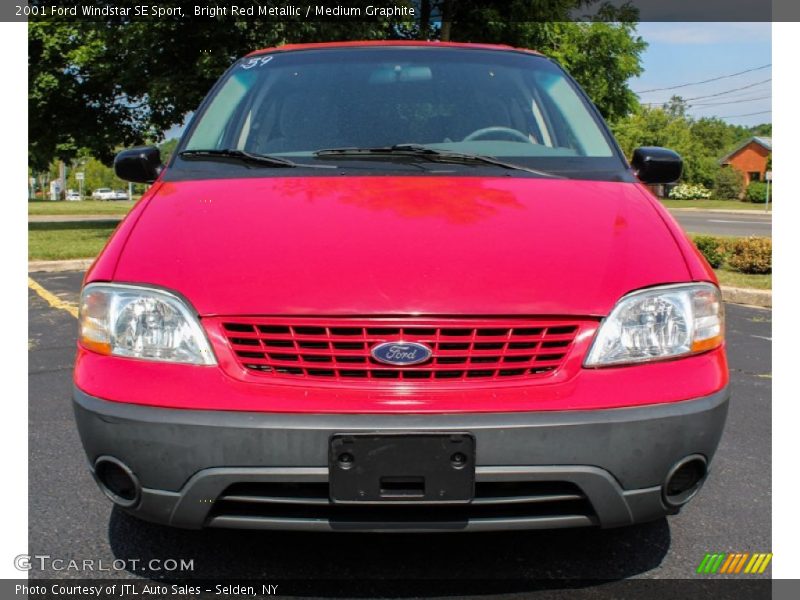 Bright Red Metallic / Medium Graphite 2001 Ford Windstar SE Sport