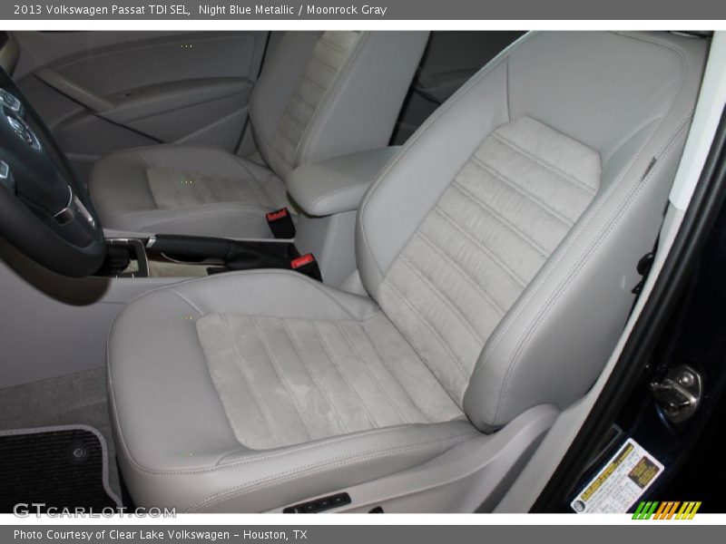 Night Blue Metallic / Moonrock Gray 2013 Volkswagen Passat TDI SEL