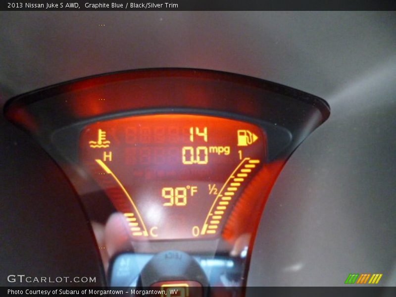 Graphite Blue / Black/Silver Trim 2013 Nissan Juke S AWD