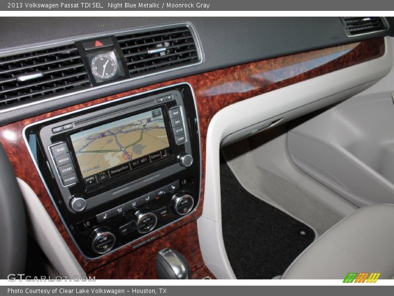 Night Blue Metallic / Moonrock Gray 2013 Volkswagen Passat TDI SEL