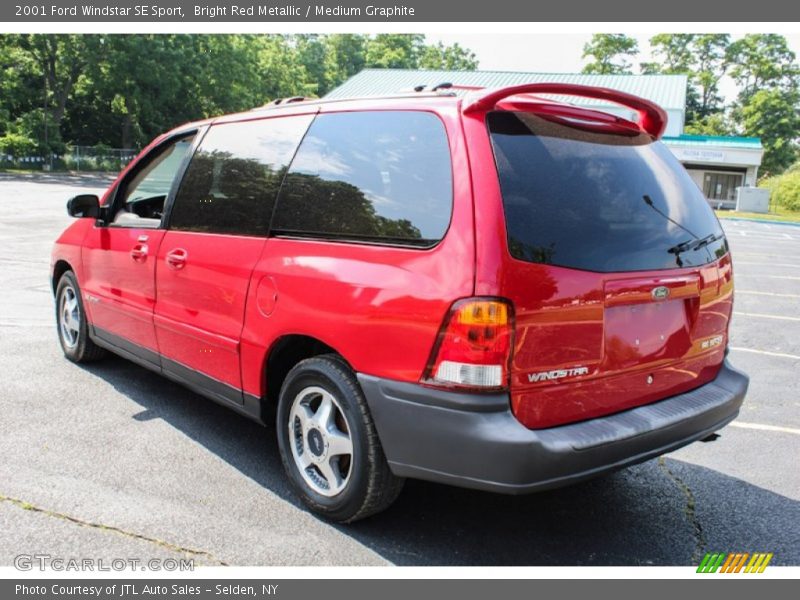 Bright Red Metallic / Medium Graphite 2001 Ford Windstar SE Sport
