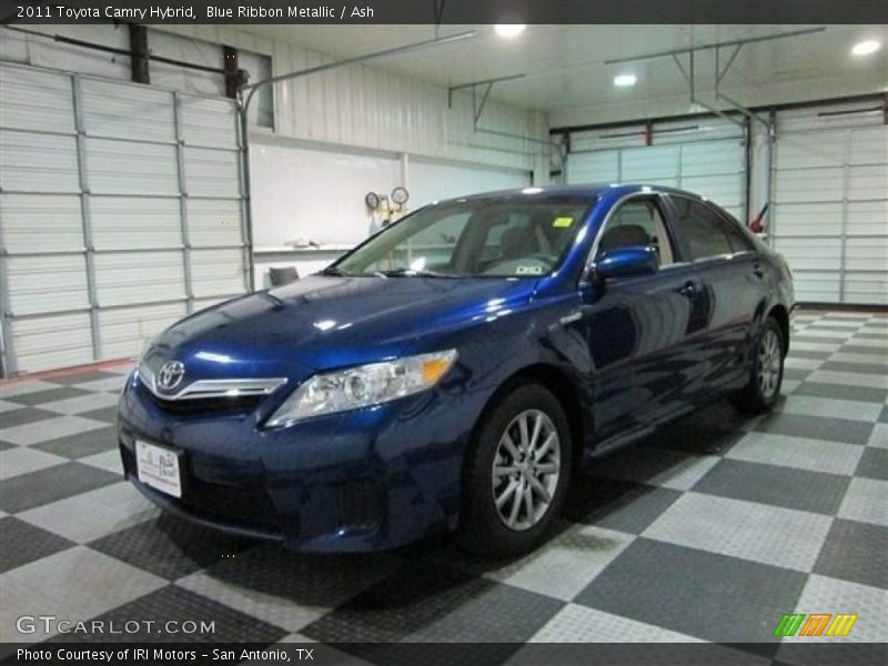 Blue Ribbon Metallic / Ash 2011 Toyota Camry Hybrid
