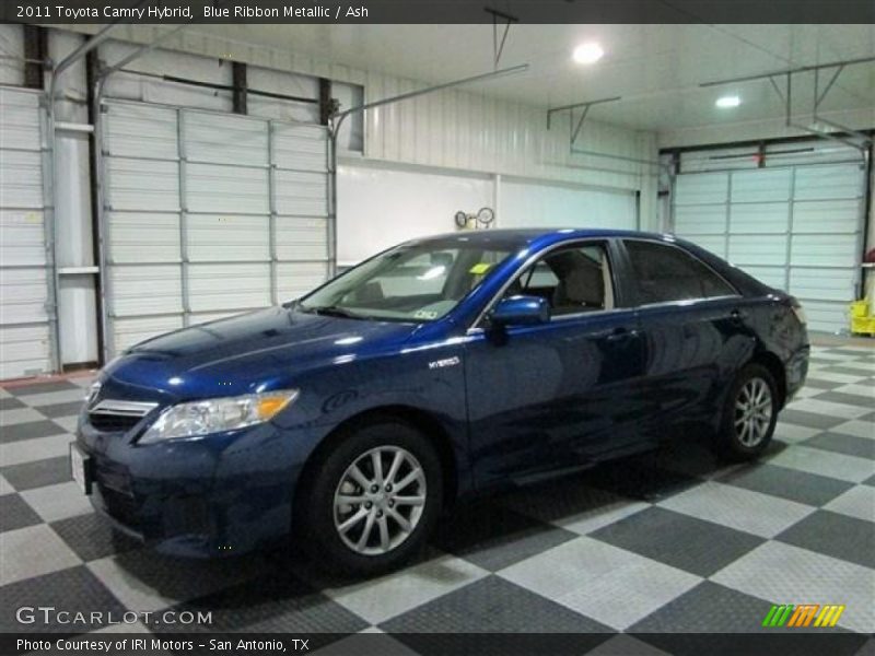 Blue Ribbon Metallic / Ash 2011 Toyota Camry Hybrid