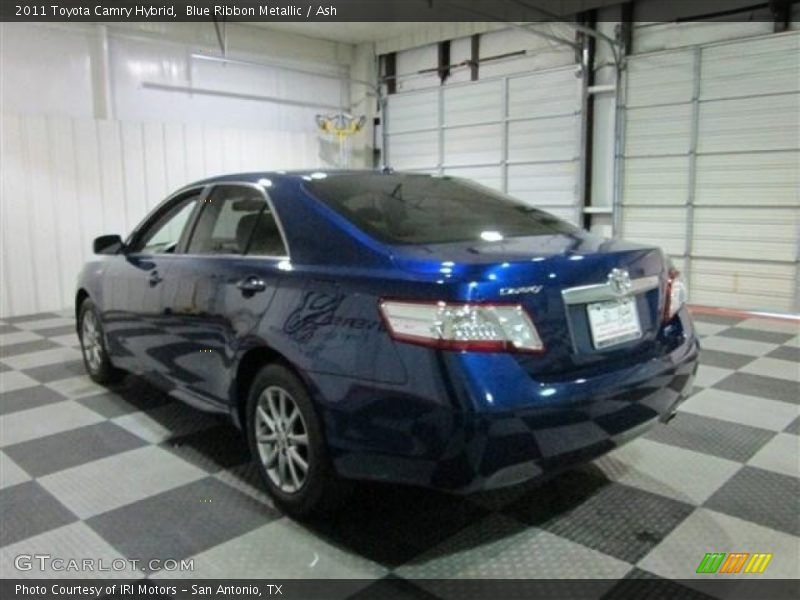 Blue Ribbon Metallic / Ash 2011 Toyota Camry Hybrid
