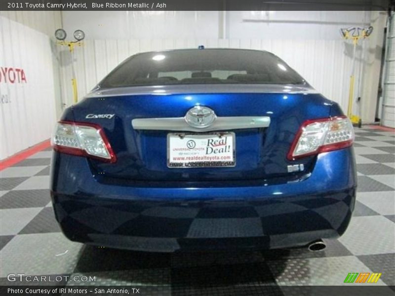 Blue Ribbon Metallic / Ash 2011 Toyota Camry Hybrid