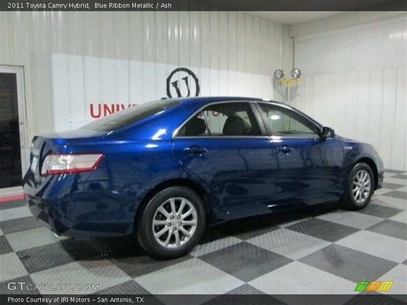 Blue Ribbon Metallic / Ash 2011 Toyota Camry Hybrid