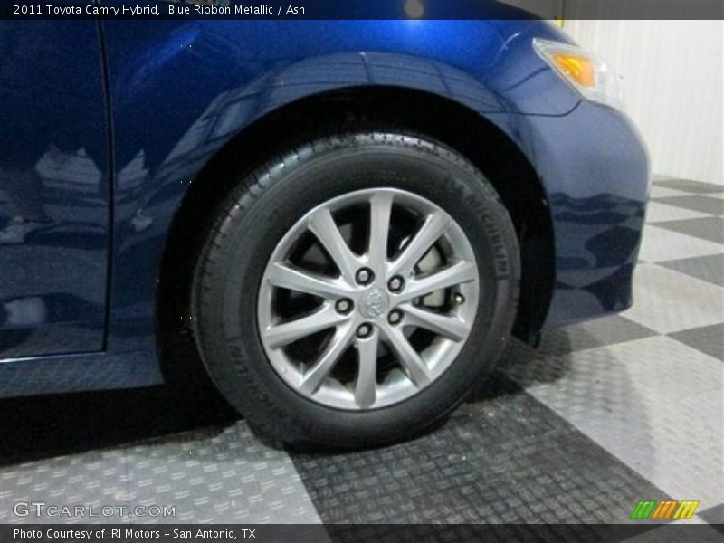 Blue Ribbon Metallic / Ash 2011 Toyota Camry Hybrid