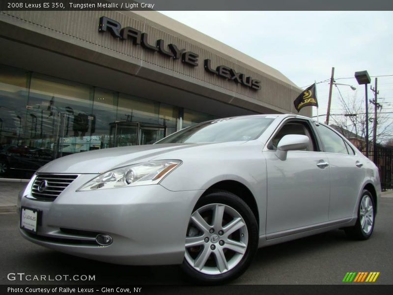 Tungsten Metallic / Light Gray 2008 Lexus ES 350