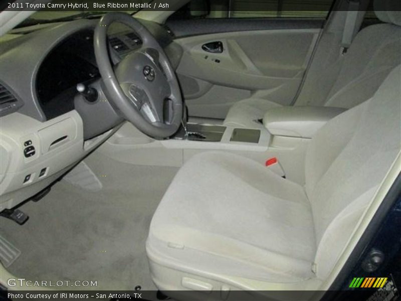 Blue Ribbon Metallic / Ash 2011 Toyota Camry Hybrid