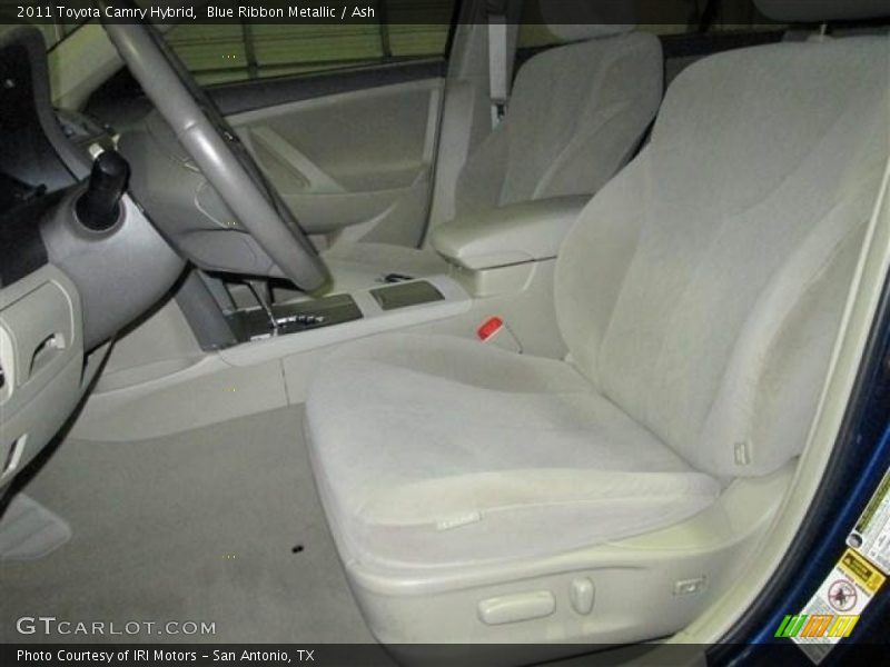 Blue Ribbon Metallic / Ash 2011 Toyota Camry Hybrid