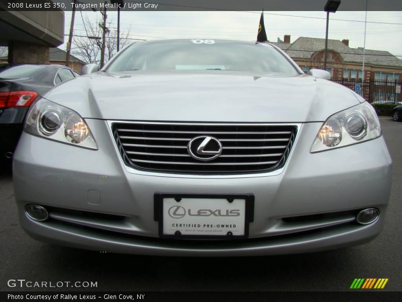 Tungsten Metallic / Light Gray 2008 Lexus ES 350
