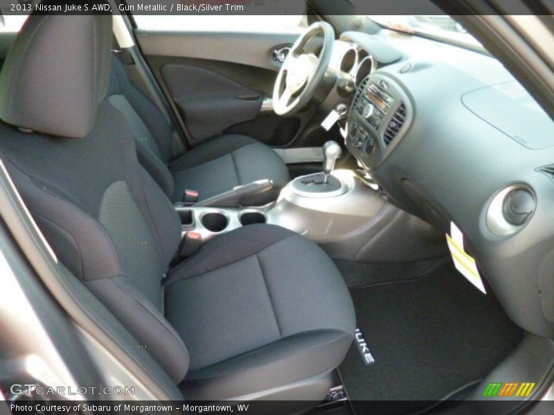 Gun Metallic / Black/Silver Trim 2013 Nissan Juke S AWD