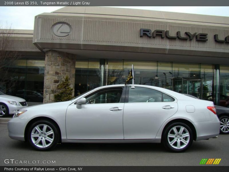 Tungsten Metallic / Light Gray 2008 Lexus ES 350