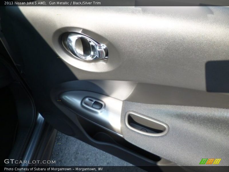 Gun Metallic / Black/Silver Trim 2013 Nissan Juke S AWD