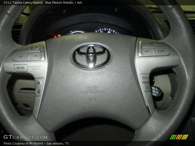 Blue Ribbon Metallic / Ash 2011 Toyota Camry Hybrid