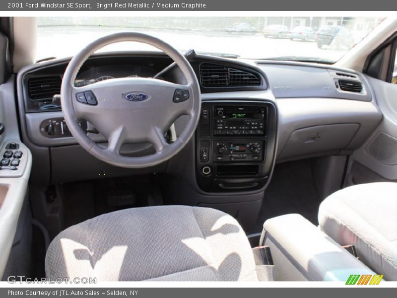 Bright Red Metallic / Medium Graphite 2001 Ford Windstar SE Sport