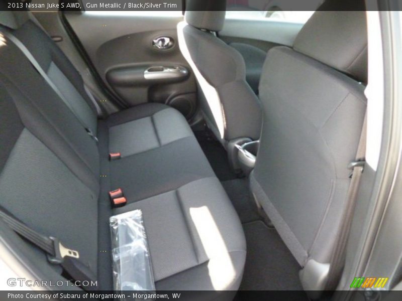 Gun Metallic / Black/Silver Trim 2013 Nissan Juke S AWD