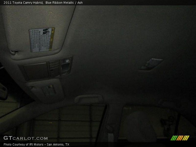 Blue Ribbon Metallic / Ash 2011 Toyota Camry Hybrid