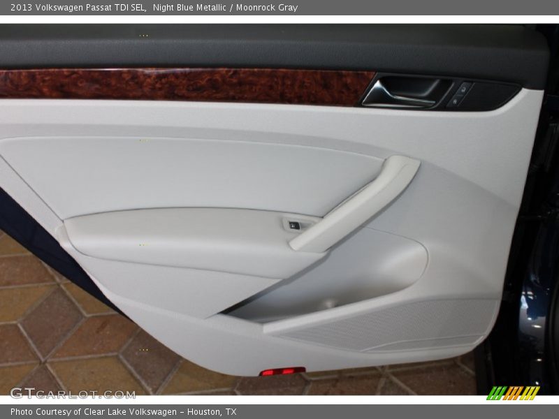 Night Blue Metallic / Moonrock Gray 2013 Volkswagen Passat TDI SEL