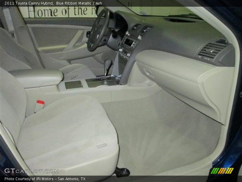 Blue Ribbon Metallic / Ash 2011 Toyota Camry Hybrid