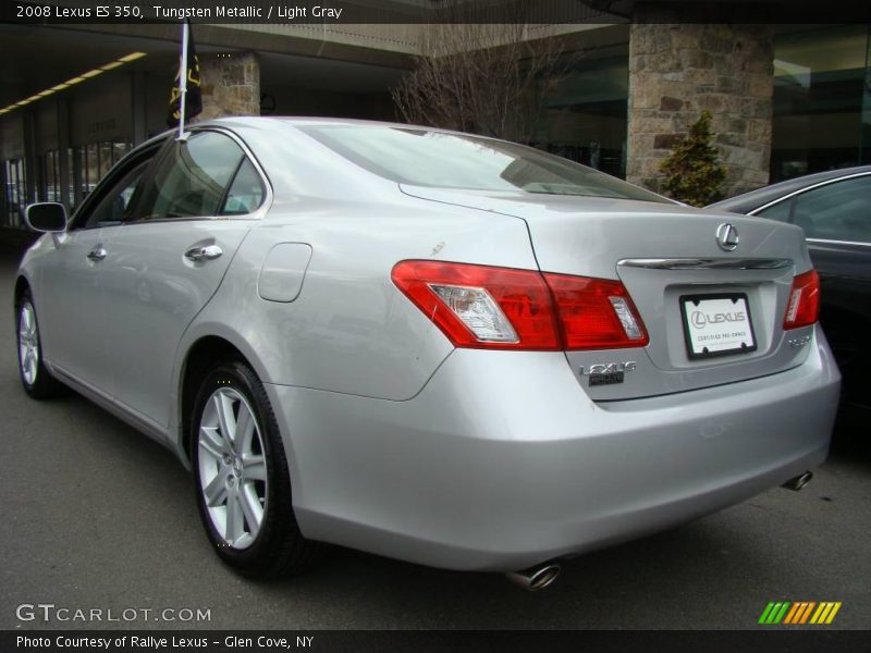 Tungsten Metallic / Light Gray 2008 Lexus ES 350
