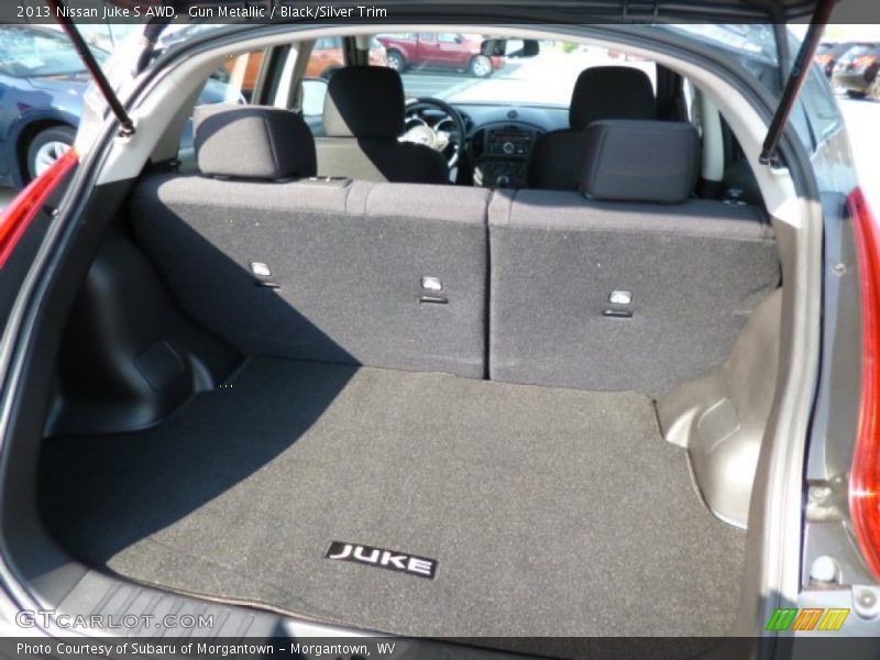 Gun Metallic / Black/Silver Trim 2013 Nissan Juke S AWD