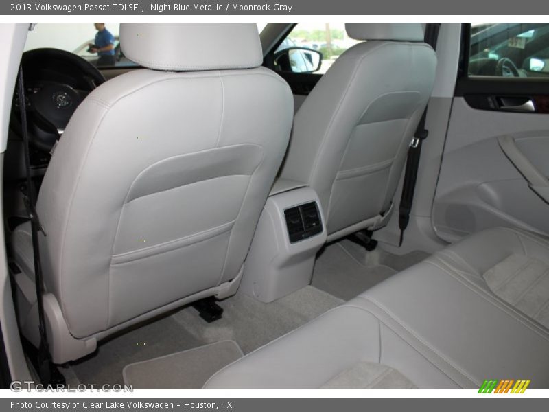 Night Blue Metallic / Moonrock Gray 2013 Volkswagen Passat TDI SEL