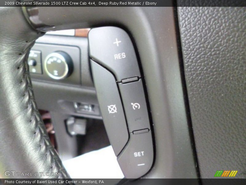 Deep Ruby Red Metallic / Ebony 2009 Chevrolet Silverado 1500 LTZ Crew Cab 4x4