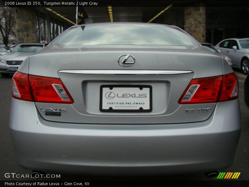 Tungsten Metallic / Light Gray 2008 Lexus ES 350