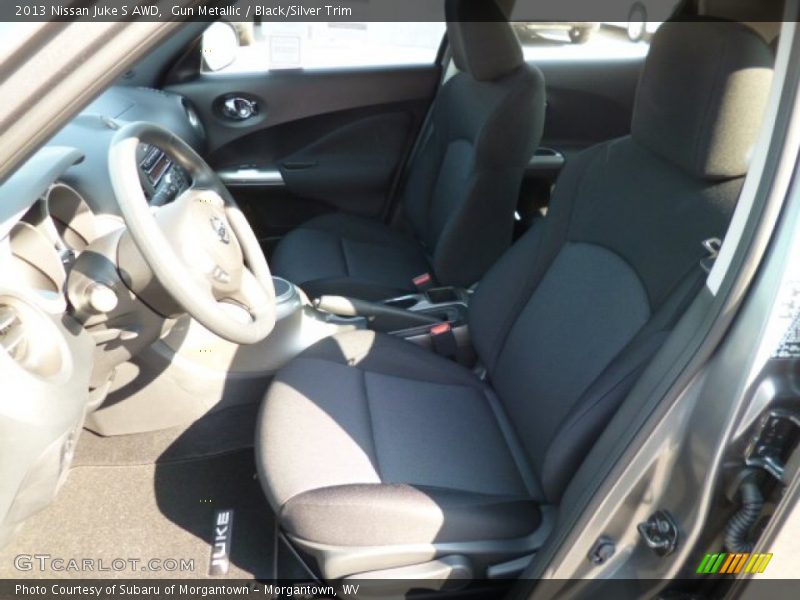 Gun Metallic / Black/Silver Trim 2013 Nissan Juke S AWD