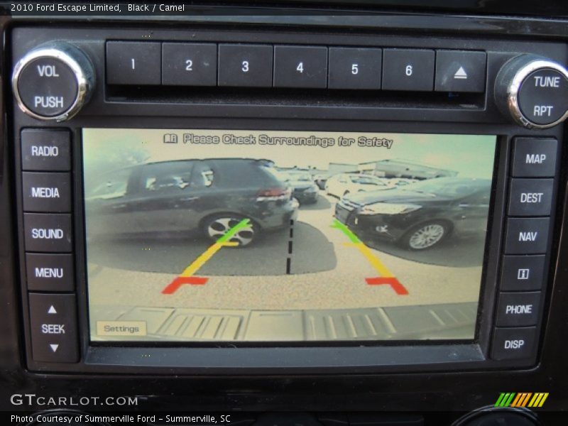 Black / Camel 2010 Ford Escape Limited