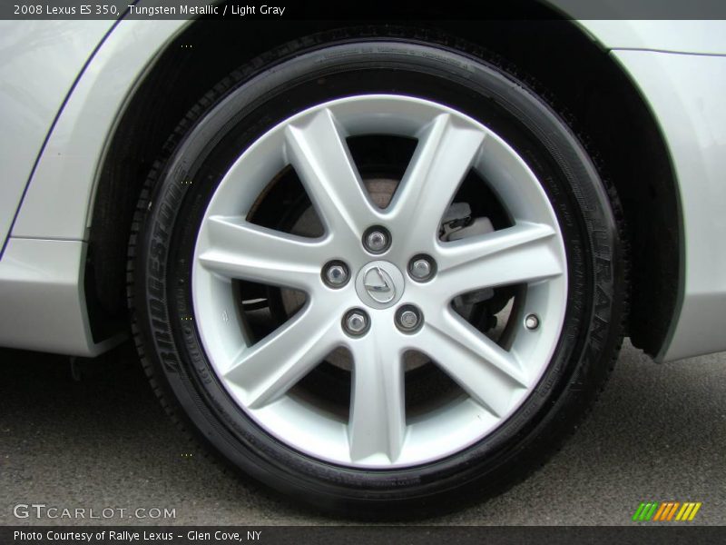 Tungsten Metallic / Light Gray 2008 Lexus ES 350