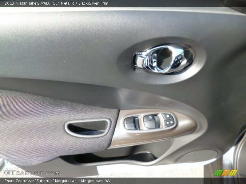 Gun Metallic / Black/Silver Trim 2013 Nissan Juke S AWD