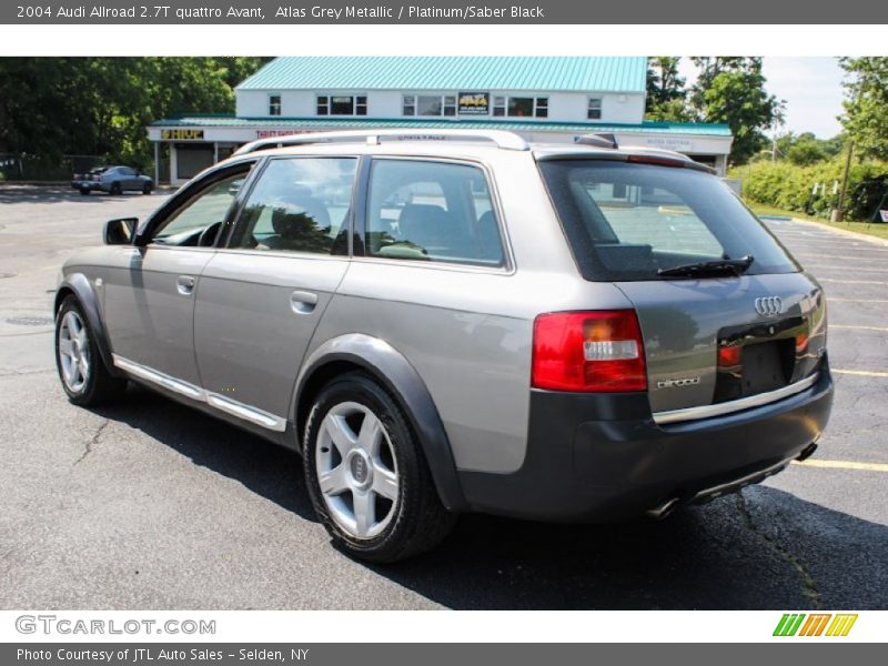 Atlas Grey Metallic / Platinum/Saber Black 2004 Audi Allroad 2.7T quattro Avant