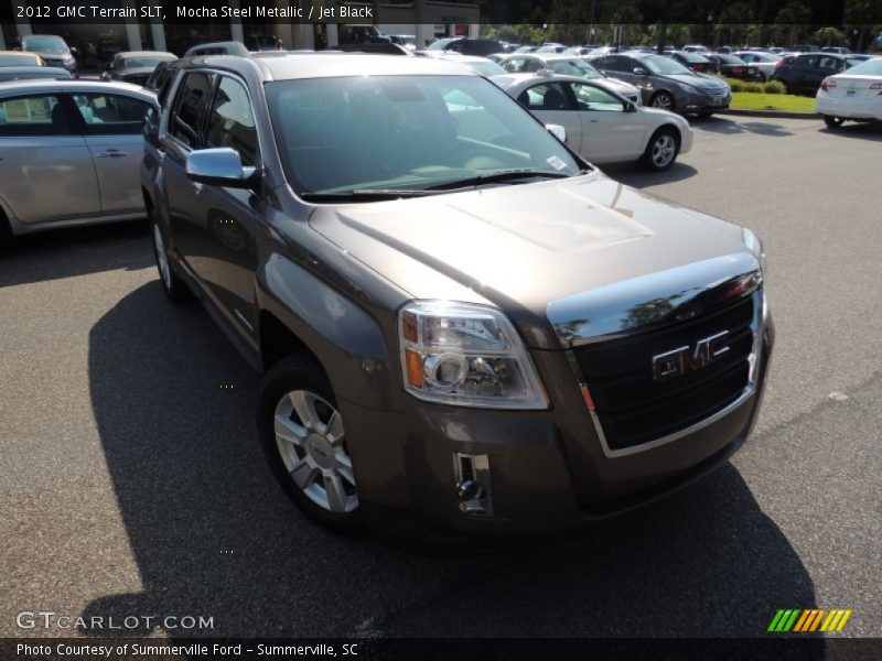 Mocha Steel Metallic / Jet Black 2012 GMC Terrain SLT