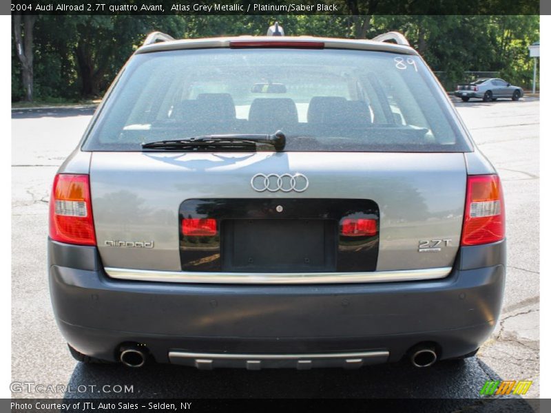 Atlas Grey Metallic / Platinum/Saber Black 2004 Audi Allroad 2.7T quattro Avant