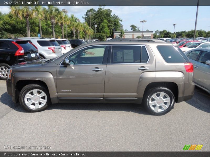 Mocha Steel Metallic / Jet Black 2012 GMC Terrain SLT