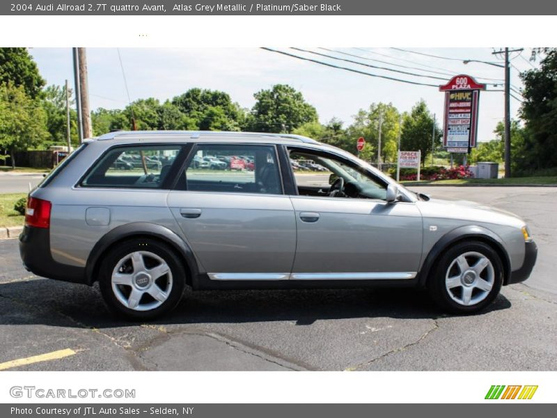 Atlas Grey Metallic / Platinum/Saber Black 2004 Audi Allroad 2.7T quattro Avant