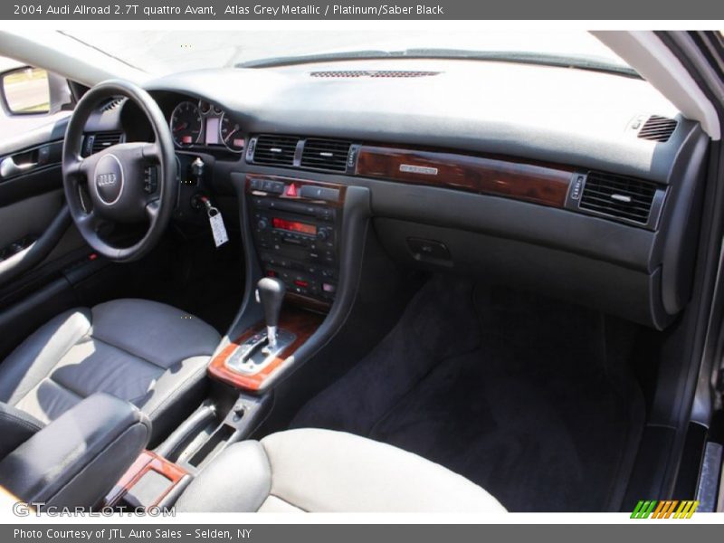 Atlas Grey Metallic / Platinum/Saber Black 2004 Audi Allroad 2.7T quattro Avant