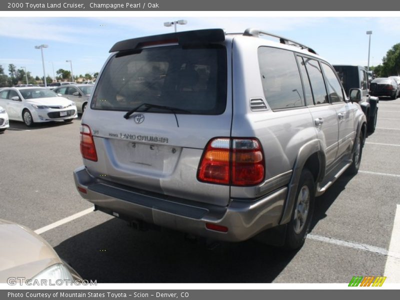 Champagne Pearl / Oak 2000 Toyota Land Cruiser