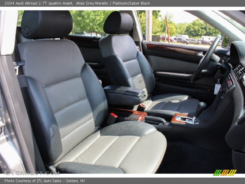 Atlas Grey Metallic / Platinum/Saber Black 2004 Audi Allroad 2.7T quattro Avant