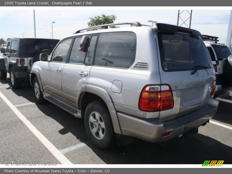 Champagne Pearl / Oak 2000 Toyota Land Cruiser