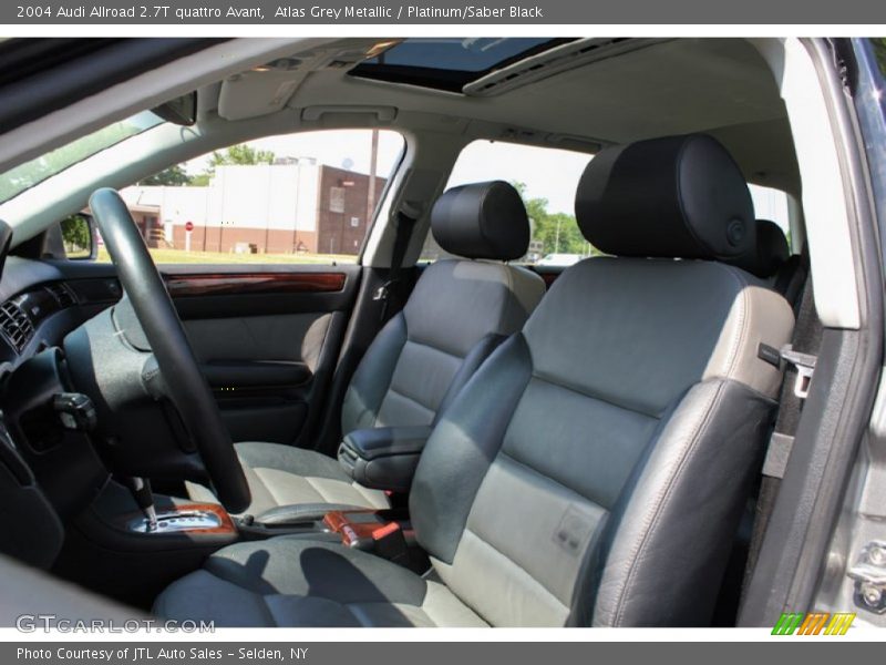 Atlas Grey Metallic / Platinum/Saber Black 2004 Audi Allroad 2.7T quattro Avant