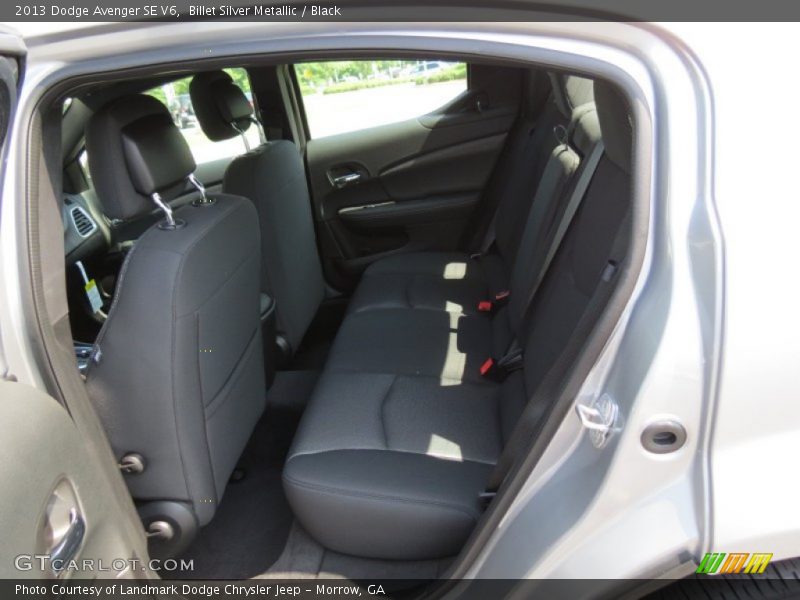 Billet Silver Metallic / Black 2013 Dodge Avenger SE V6