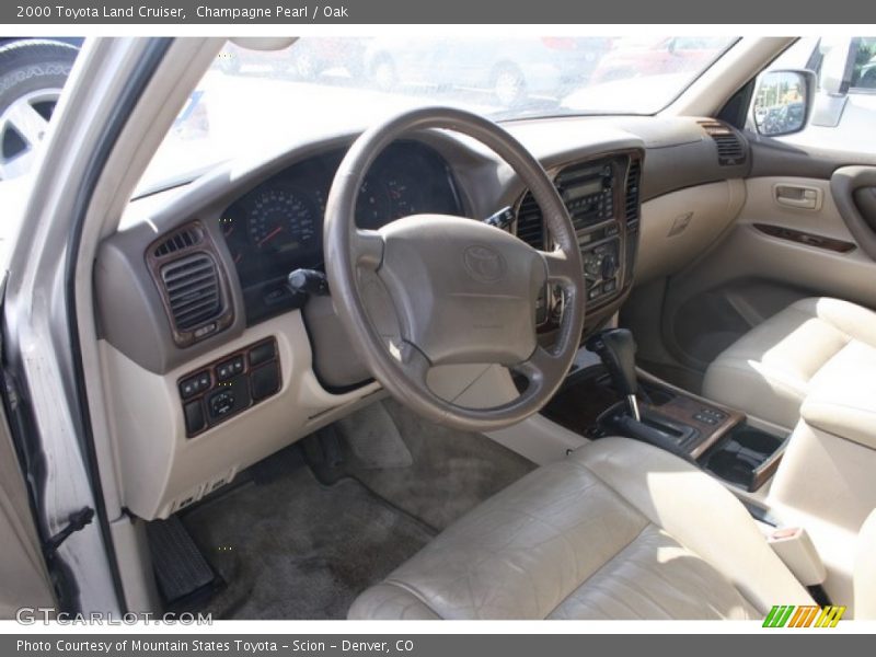 Champagne Pearl / Oak 2000 Toyota Land Cruiser